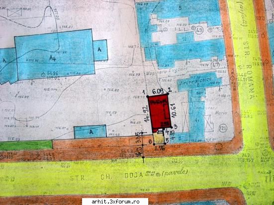 Programe Arhitectura - plan de situatie - Anul I